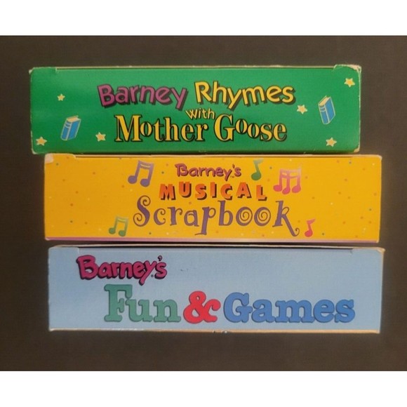 Barney The Purple Dinosaur VHS VCR Lot Of 3 Tapes - Picture 5 of 13
